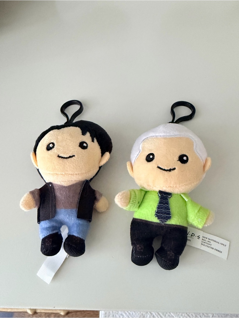 FRIENDS The Television Show Series Plush Bag Character keychain Clips NEW 4.5”